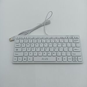 Juzi® White Wired Keyboard