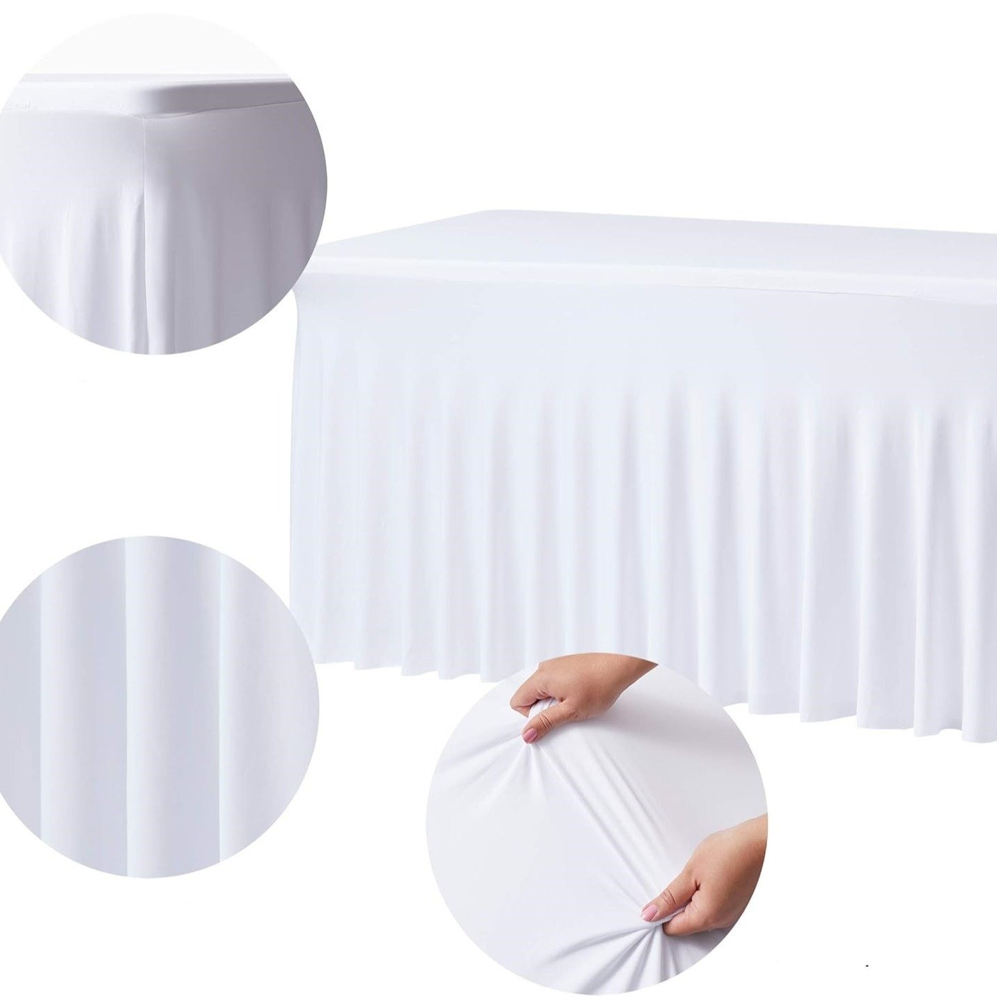 Juzi® Polyester Stretch Table Cover - Image 5