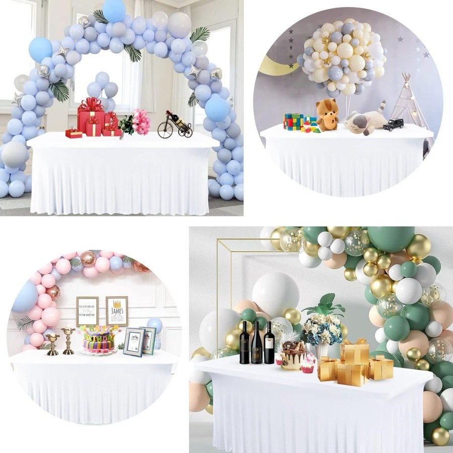 Juzi® Polyester Stretch Table Cover - Image 4