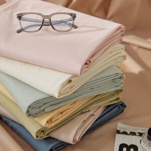 Juzi®Brushed Simple Solid Color Bed Sheet