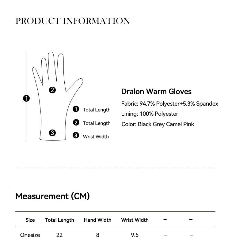 Babybird ® Elegant Warm Gloves - Image 8